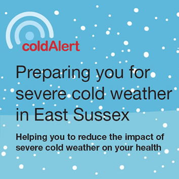 East Sussex Cold Alert service